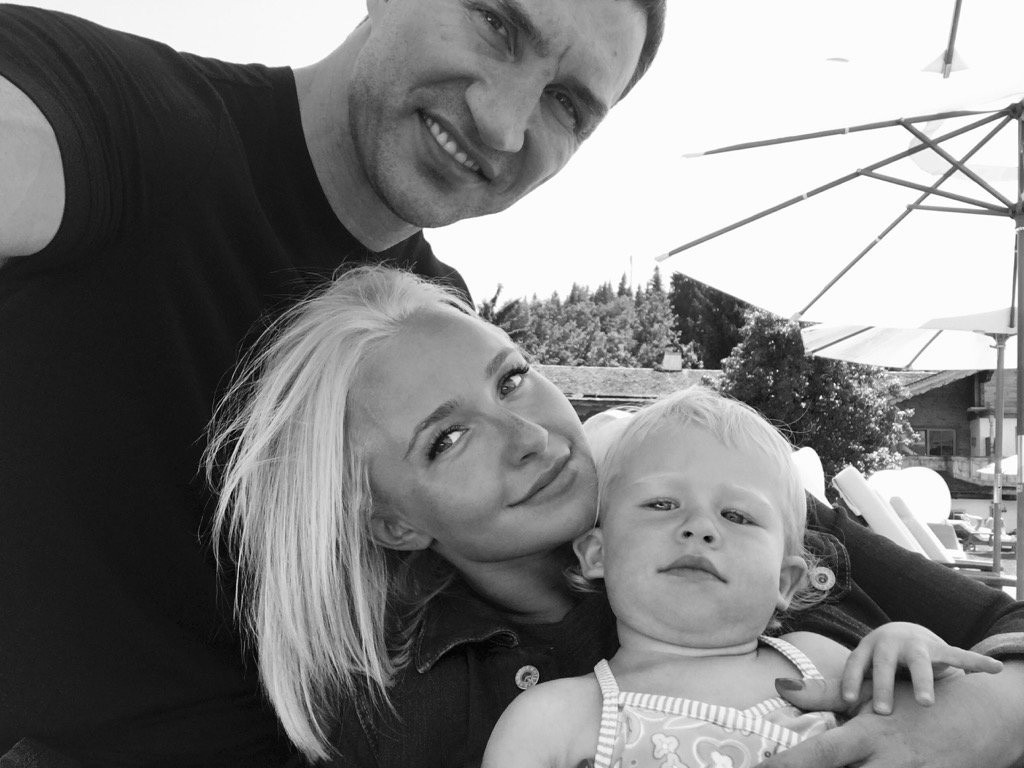 Hayden Panettiere, Wladimir Klitschko, Kaya Klitschko Hayden Panettiere, Wladimir Klitschko, Kaya Klitschko